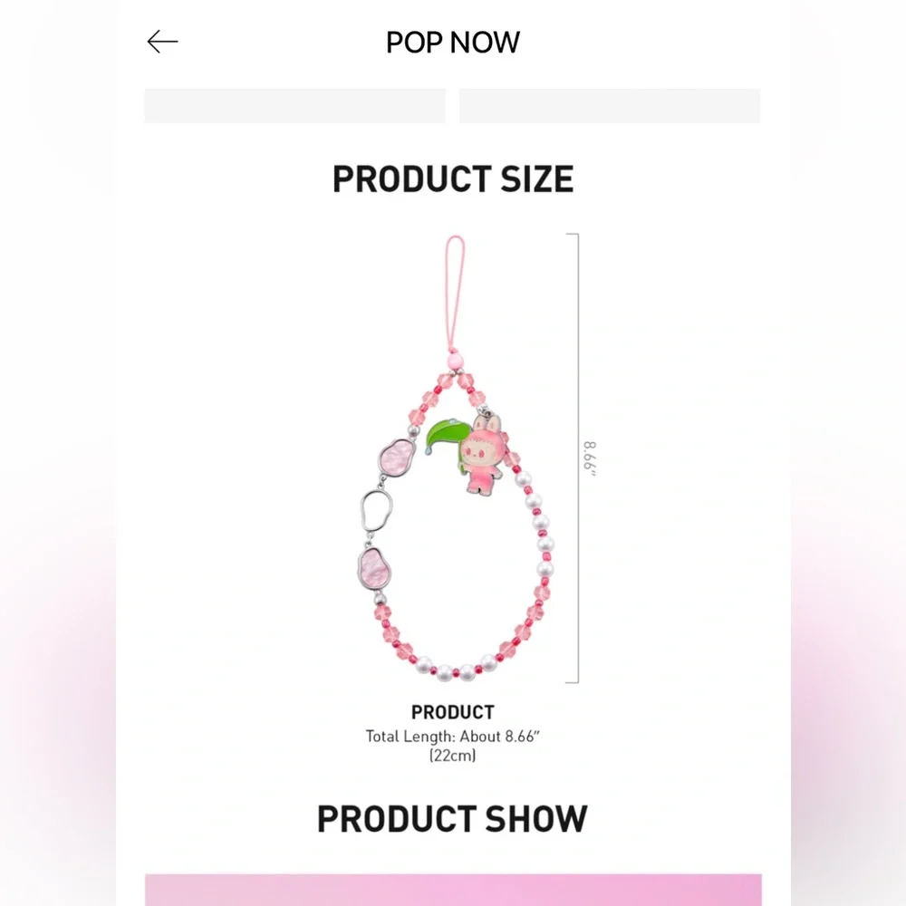 Pop Mart Labubu BIE Loyalty Phone Charm Unopened and authentic